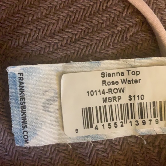 Frankies Bikini Sienna Top Large Rose Water - Picture 2 of 5